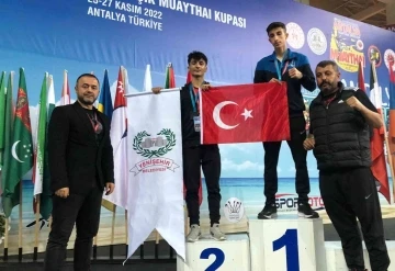 Diyarbakırlı sporcu Muaythai müsabakalarında Avrupa 2’ncisi oldu
