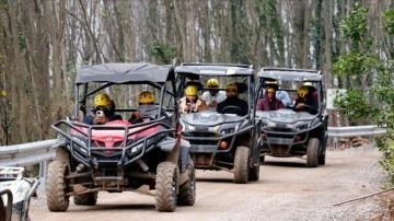 Doğa manzaralı ATV turları Kartepe'de turizme hareket katıyor