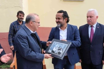  MHP MYK Üyesi Murat Kotra Hasbeyler'i ziyaret etti
