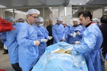 Dünyanın ünlü omurga cerrahları Bursa'da buluştu 
