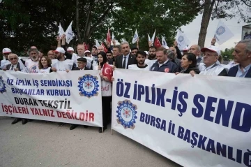 Bursa’da Tekstil işçileri 83 gündür grevde