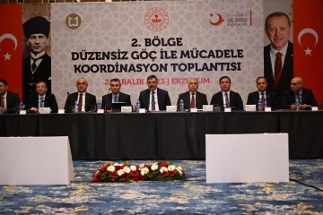 Düzensiz Göçle Mücadele Koordinasyon Toplantısı Erzurum’da gerçekleşti
