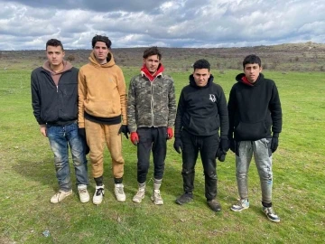Edirne’de Bulgaristan’a kaçamaya çalışan 5 Mısırlı kaçak göçmen yakalandı
