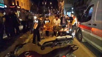 Edirne’de motosiklet yayaya çarptı: 2 yaralı
