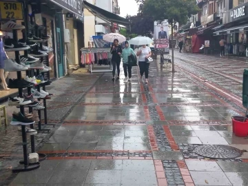 Edirne’de yaz yağmuru

