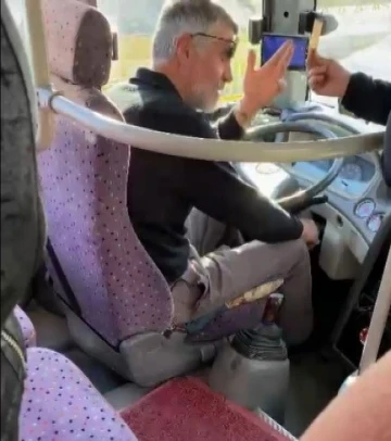 Edirne’de yolcularla tartışan ETUS şoförü kontak kapattı

