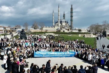 Edirne’ye 2 bin kadın aynı anda ayak bastı
