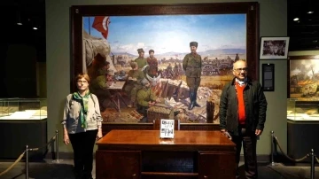 Efsane komutanın çalışma masası Panorama Müzesi’nde
