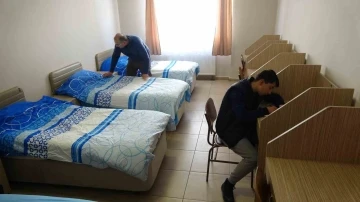Elazığ’da depremzedeler KYK yurtlarında misafir ediliyor
