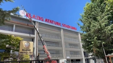 Elazığ Stadyumu’na Atatürk ismi eklendi
