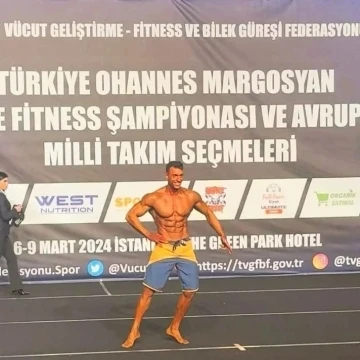 Elazığlı sporcu Erikçi, Türkiye 3.’sü oldu
