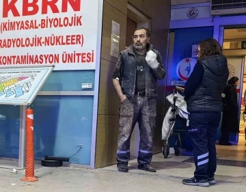 Bursa'da elini makineye kaptıran işçinin parmakları koptu