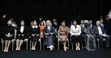 Emine Erdoğan &quot;Çocuklar ve Gençler İş Başında - Orta Asya’da İklim Değişikliği” forumuna katıldı
