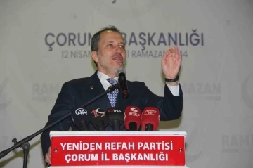 Erbakan: &quot;PKK ve FETÖ’nün açıkça destek verdiği 7’li ittifaka milletimizi teslim etmemek adına Cumhur İttifakı’na katıldık”
