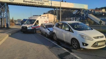 Ereğli’de trafik kazası