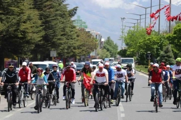 Erzincan’da bisiklet turu
