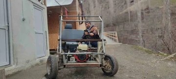 Erzurumlu gencin aracı göz dolduruyor
