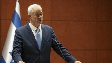 Eski İsrail Savunma Bakanı Gantz, Biden'ın hükümete uyarı mesajı gönderdiğini söyledi
