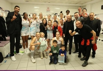 EuroCup Women Son 16 Turu: Melikgazi Kayseri Basketbol: 76 - NKA Pecs Üniversitesi: 65
