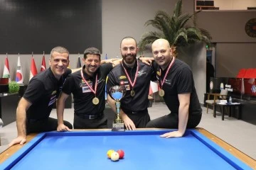 FBN Tekstil Bilardo Spor Kulübü’nün hedefi Avrupa Şampiyonluğu