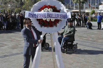 Fethiye’de, 3 Aralık Dünya Engelliler Günü’nde tören düzenlendi

