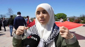 Filistinli öğrenciden Müslümanlara çağrı: &quot;Filistin hepimizin, boykot yapmalıyız&quot;
