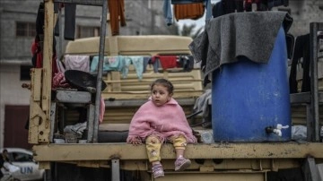 Filistinli yetkili: Gazze Şeridi'nden Refah kentine göç edenlerin sayısı 1 milyona yaklaştı