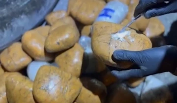Gaziantep’te bir ayda yarım ton uyuşturucu ele geçirildi
