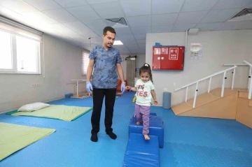 Gaziantep’te engelli vatandaşlara evde fizik tedavi hizmeti
