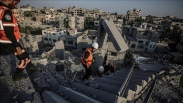 Gazze'de İsrail saldırılarında hasar gören 90 bin konutun yeniden imarı gerekiyor