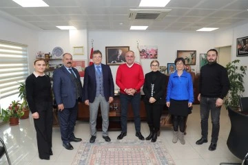 Gemlik Belediye Başkanı Sertaslan’a Çevreci Belediyeler Birliği’nden ziyaret