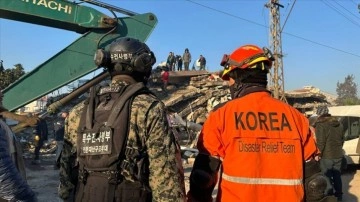 Güney Koreli arama kurtarma ekibi, 73 yıllık minnetin azmiyle çalıştı