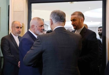 Hamas Siyasi Büro Başkanı Haniye, İran Dışişleri Bakanı Abdullahiyan ile görüştü
