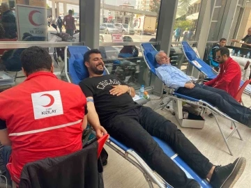 Hastanede kan bağış kampanyası düzenlendi
