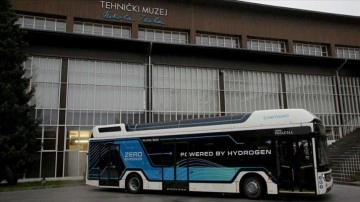 Hırvatistan'da hidrojen yakıtlı otobüs tanıtımı