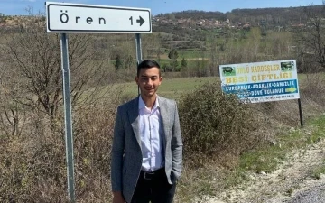 Hisarcık’ta 23 yaşındaki genç köy muhtarı seçildi
