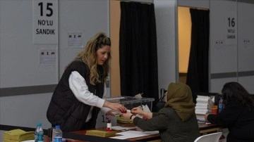 Hollanda’da Türkiye'deki 14 Mayıs seçimleri için oy kullanma işlemi sürüyor