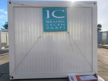 IC Holding ve IC İbrahim Çeçen Vakfı tarafından 7 bin 500 depremzedenin barınma ihtiyacı karşılanacak
