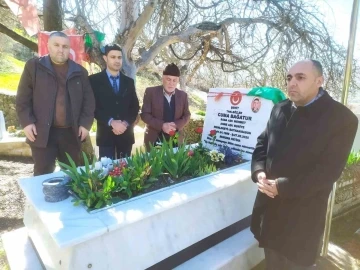 İdlib şehidi Cuma Bağatur mezarı başında anıldı
