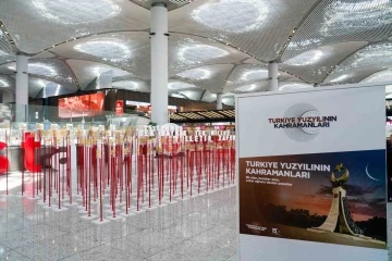 İGA İstanbul Havalimanı’nda 15 Temmuz özel sergisi açıldı
