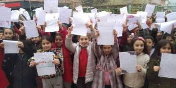 Öğrenciler, Muhsin Dere'ye mektup yazdı