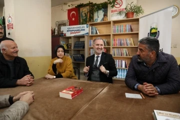 Bursa İnegöl'de kahvehaneler 'Kitaphane'ye dönüşüyor