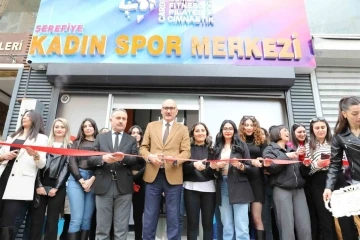 İpekyolu’nda dördüncü kadın spor merkezi hizmete açıldı
