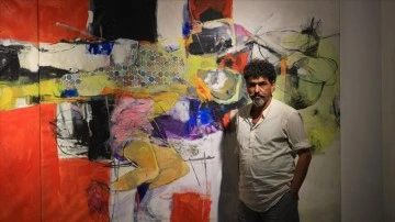 Iraklı ressam, ülkesinin resim sanatında "dünyadan kopuk olduğu" görüşünde