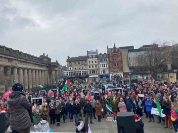 İskoçya’da Filistin’e destek gösterileri sürüyor
