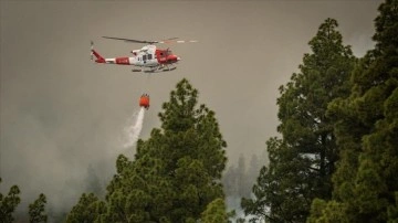 İspanya'nın La Palma Adası'nda çıkan orman yangını nedeniyle en az 4 bin kişi tahliye edil