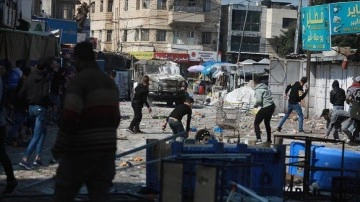 İsrail'in 11 Filistinliyi öldürdüğü kanlı baskını Nablus'u "savaş alanına" çevir