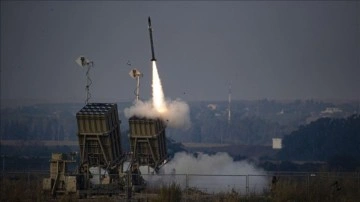 İsrail, Hamas'ın füze saldırısına Demir Kubbe'yle karşı koyuyor 