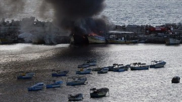 İsrail'in Gazze Şeridi'ne yönelik saldırıları balıkçıları da "vuruyor"
