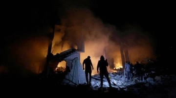 İsrail'in Gazze'de gece boyu süren saldırılarında çok sayıda kişi öldü